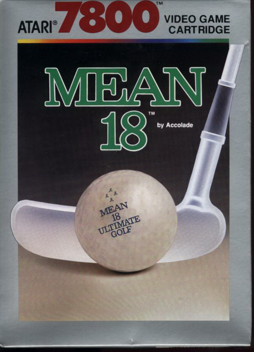 Mean 18 Ultimate Golf (Europe) 7800 Game Cover